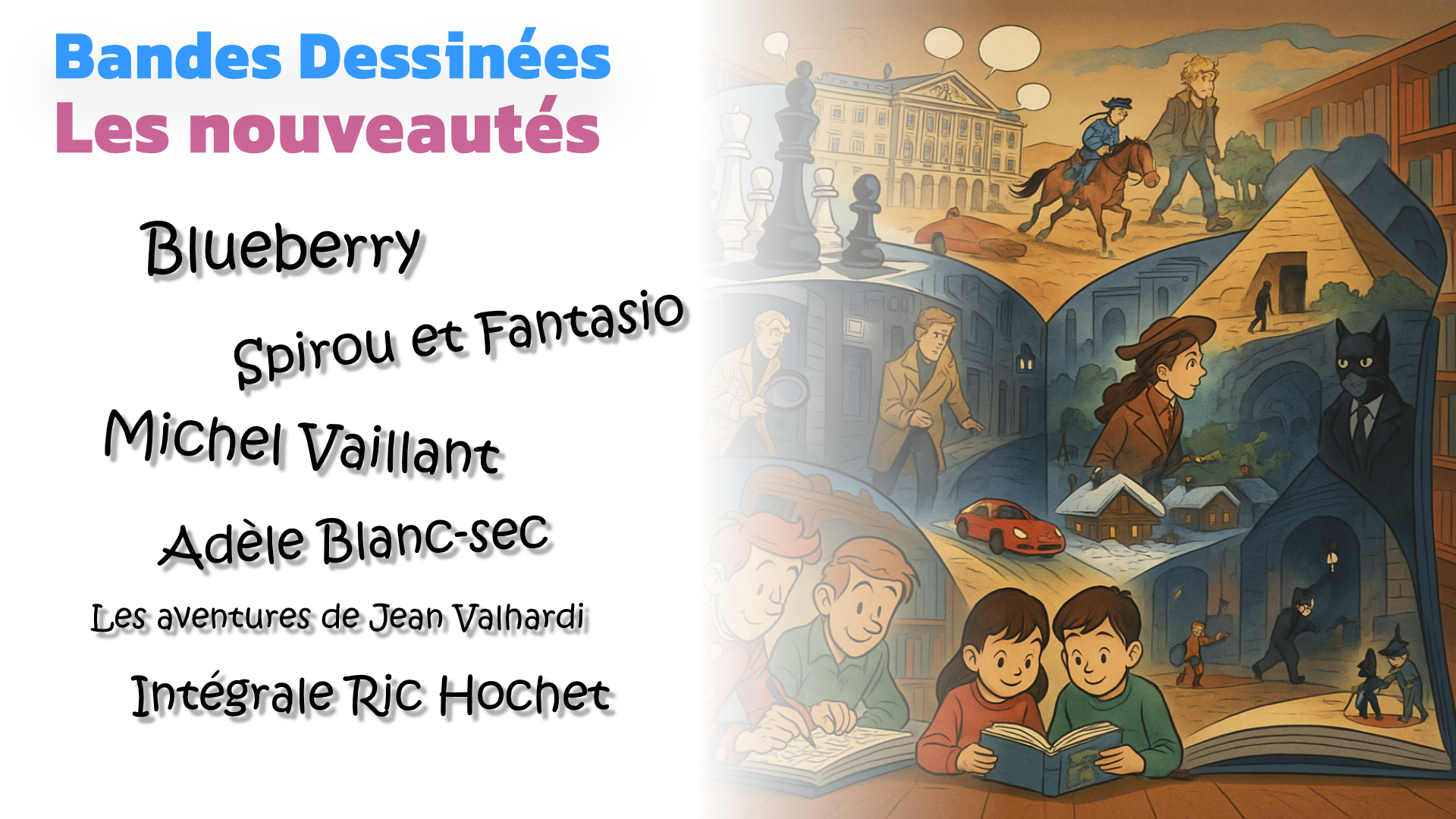 Les nouvelles acquisitions de la bibliothèque